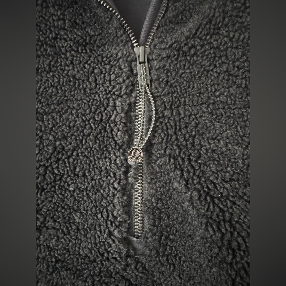 Scuba Oversized Fleece Funnel-Neck Half-Zip - Picture 3 of 8